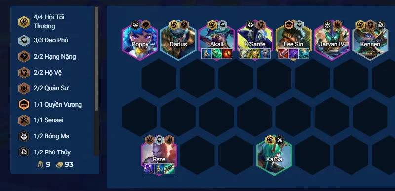 Akali Hội Tối Thượng ĐTCL Mùa 15 Akali Hội Tối Thượng ĐTCL Mùa 15