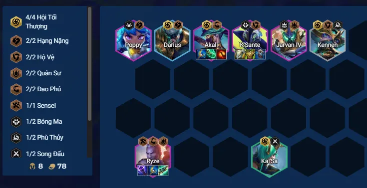 Akali Hội Tối Thượng ĐTCL Mùa 15 Akali Hội Tối Thượng ĐTCL Mùa 15