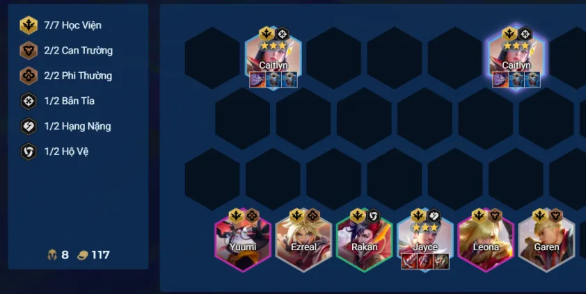 Đấu Trường Chân Lý: Cách Build Đội Hình Caitlyn Tanker ĐTCL Mùa 15 2 Caitlyn Tanker ĐTCL Mùa 15