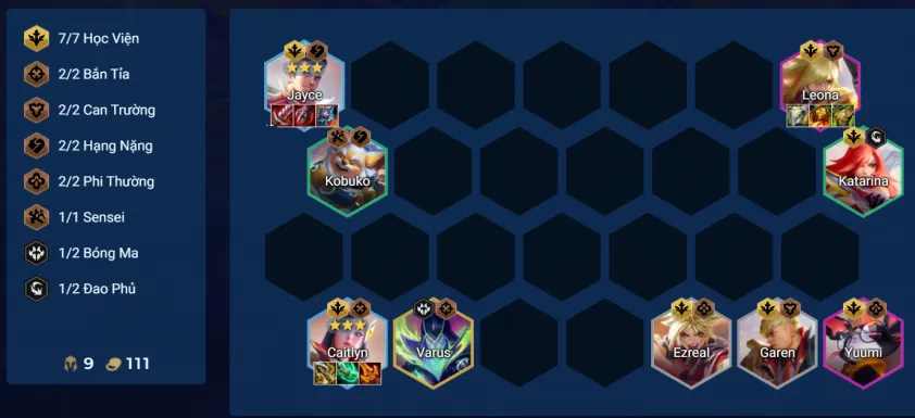 Đội hình Jayce Học Viện TFT mùa 15 Jayce Học Viện TFT mùa 15