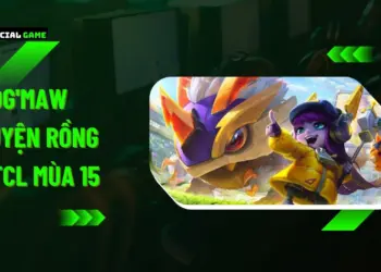 Kog'Maw Luyện Rồng ĐTCL Mùa 15