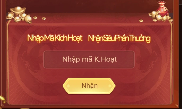 Sau khi nhập mã xong có thể nhận quà trong phần hộp thư đến Sau khi nhập mã xong có thể nhận quà trong phần hộp thư đến