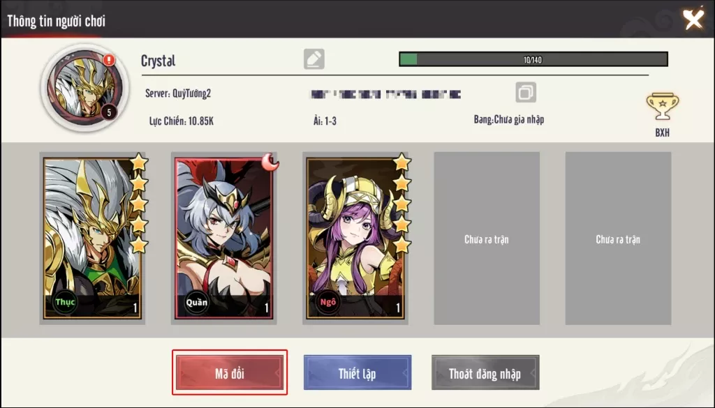 Full bộ code Quỷ Tướng 3Q