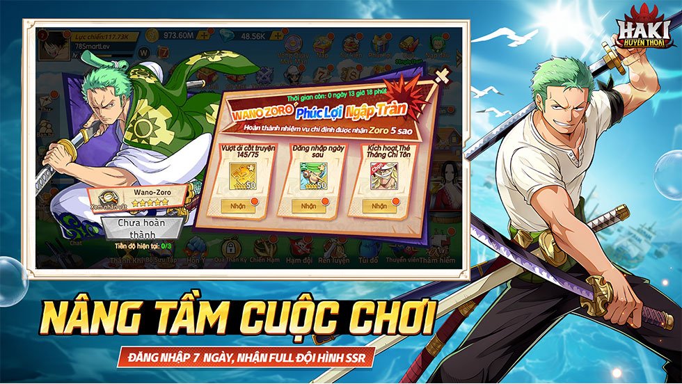 Full Bộ Code Haki Huyền Thoại